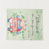 Agneau mignon Baby shower Tapisserie (Devant (Horizontal))