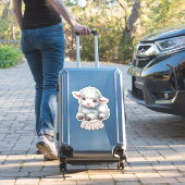 AGNEAU - STICKER DE NURSERIE (Valise Insitu)
