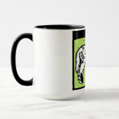 Agneaux De Bois Victoriens Sur Mug (Gauche)