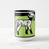 Agneaux De Bois Victoriens Sur Mug (Centre)