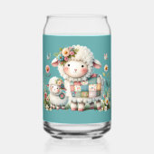 Agneaux mignons aux accents floraux et en écailles (Verso)