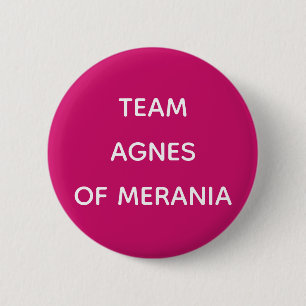 Agnes of Merania Queen of France Ronde Button 5,7 Cm