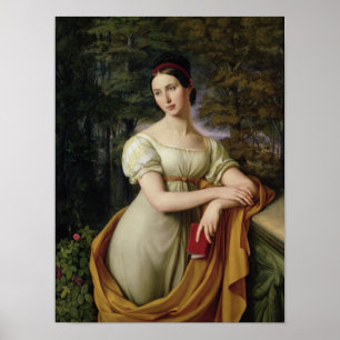 Agnes Rauch , 1825 Poster