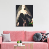Agnes Sorel Canvas Afdruk (Insitu (Woonkamer))