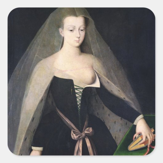 Agnes Sorel Vierkante Sticker (Voorkant)