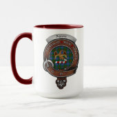 Agnew Clan Badge Combo 15oz Mug (Gauche)