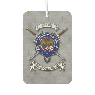 Agnew Clan-badge & Zwaarden Luchtverfrisser