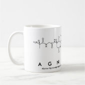 Agnieska peptide nom mug (Gauche)