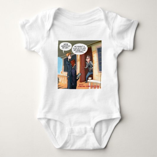 Agnostic Missionaries Funny Romper (Voorkant)