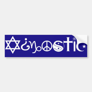 Agnostische Bumpersticker