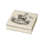 Agnus dei / Christelijk Pascal lam (wolken) Rubberstempel (Stempel)