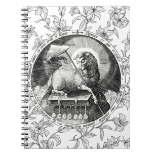 Agnus Dei Lam Gods Spiraal Notebook Notitieboek