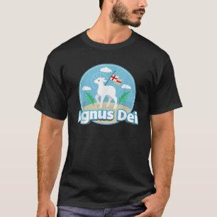 Agnus Dei Lamb God Traditionele Latijns-Amerikaans T-shirt