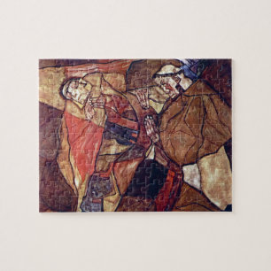 Agonie, De Doodsstrijd door Egon Schiele Legpuzzel