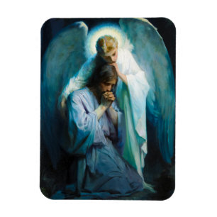 Agony in de tuin, 1898 door Frans Schwartz Magneet