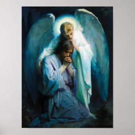 Agony in de tuin, 1898 door Frans Schwartz Poster