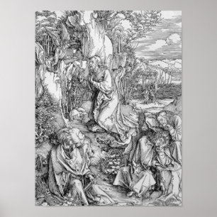 Agony in de tuin poster