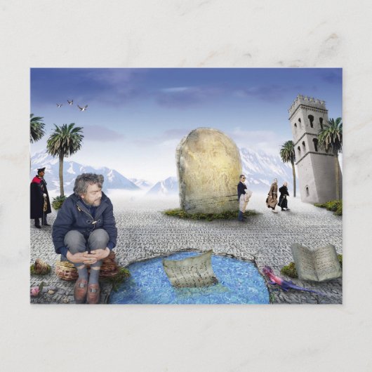 Agora Sah - Briefkaart (Voorkant)