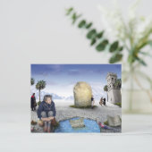 Agora Sah - Carte postale (Debout devant)