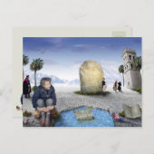 Agora Sah - Carte postale (Devant / Derrière)