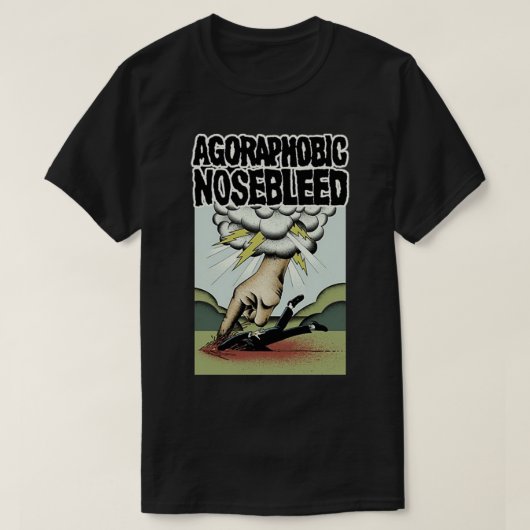 Agoraphobic Nosebleed Classic T-Shirt (Design voorkant)