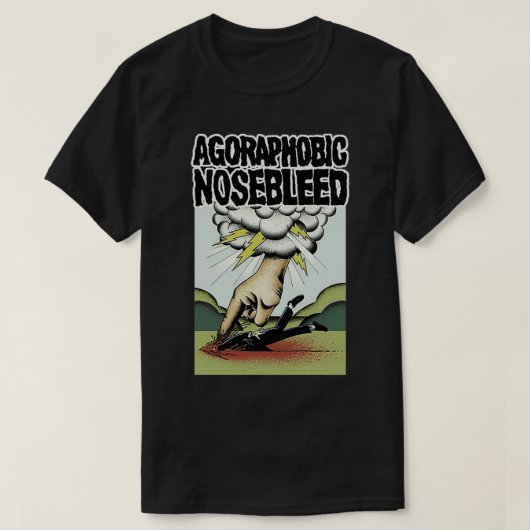 Agoraphobic Nosebleed T-shirt (Design voorkant)