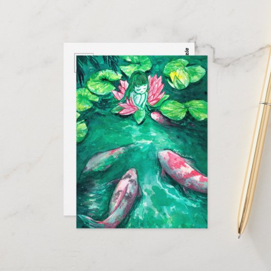 Agos/Flow- DNM-Briefkaarten Briefkaart (Voorkant / Achterkant in situ)