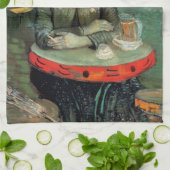 Agostina Segatori, Cafe du Tambourin door Van Gogh Theedoek (Gevouwen)