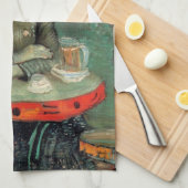 Agostina Segatori, Cafe du Tambourin door Van Gogh Theedoek (Quarter Fold)