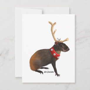 Agouti - kerstkaart