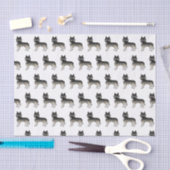 Agouti Siberian Husky Cute Dog Pattern Tissuepapier (Craft)