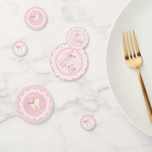 Agra Hadig-First Tooth Roze Confetti