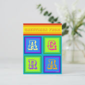 Agra India coloré vacances Carte postale (Debout devant)