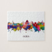 Agra India Skyline Legpuzzel (Horizontaal)