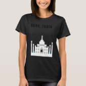 Agra, India the beautiful Taj Mahal T-shirt (Voorkant)
