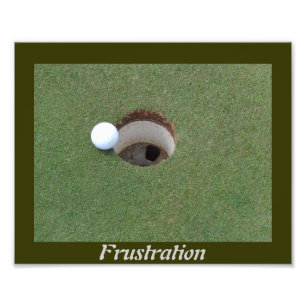Agrandissement de la photo de frustration du golf.