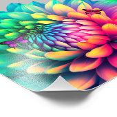Agrandissement de photo de fleurs (Coin)