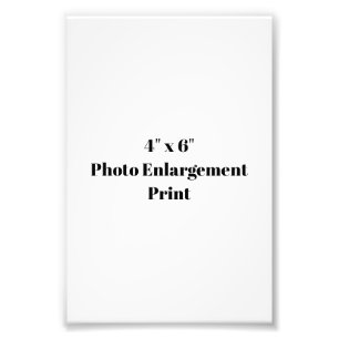 Agrandissement de photo satin 10 x 15 cm personnal