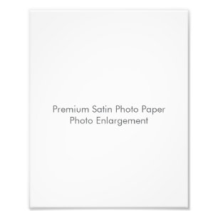 Agrandissement de photo sur papier photo satiné Pr