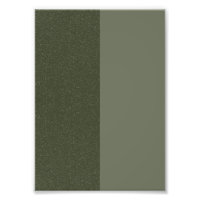 Agrandissement photo bicolore vert mousse – Person