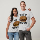 AGRÉABLE DE VOUS VIANDER, Drôle T-shirts Cheesebur (Unisexe)