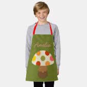 Agréable tablier de champignons colorés (Porté)