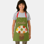 Agréable tablier de champignons colorés (Insitu)