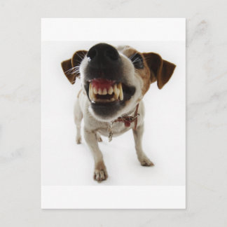 agressief briefkaart