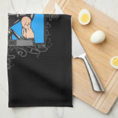 Agressief fietsen theedoek (Quarter Fold)