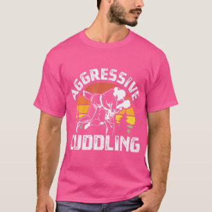 Agressieve knuffelen Jiujitsu Bjj Braziliaanse Jiu T-shirt