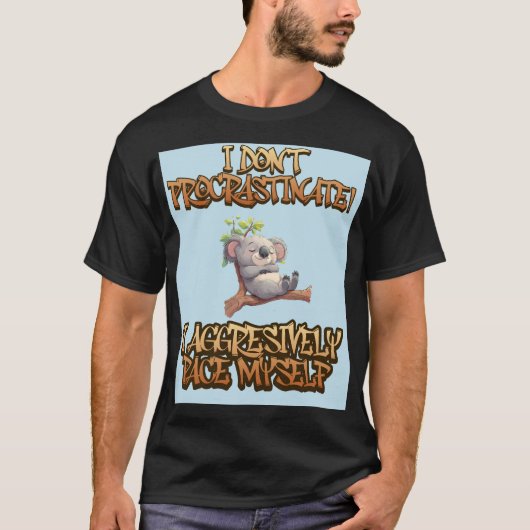 Agressieve pacing t-shirt (Voorkant)