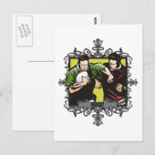 Agressieve Rugby Briefkaart (Voorkant / Achterkant)