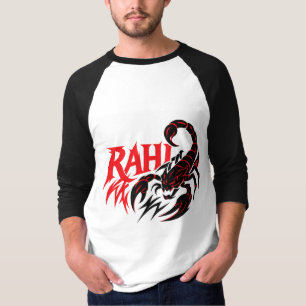 Agressieve Scorpion een honkbal T-shirt