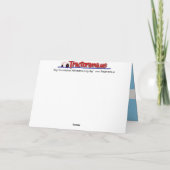 Agriculteur sur la carte d'anniversaire de (Dos)